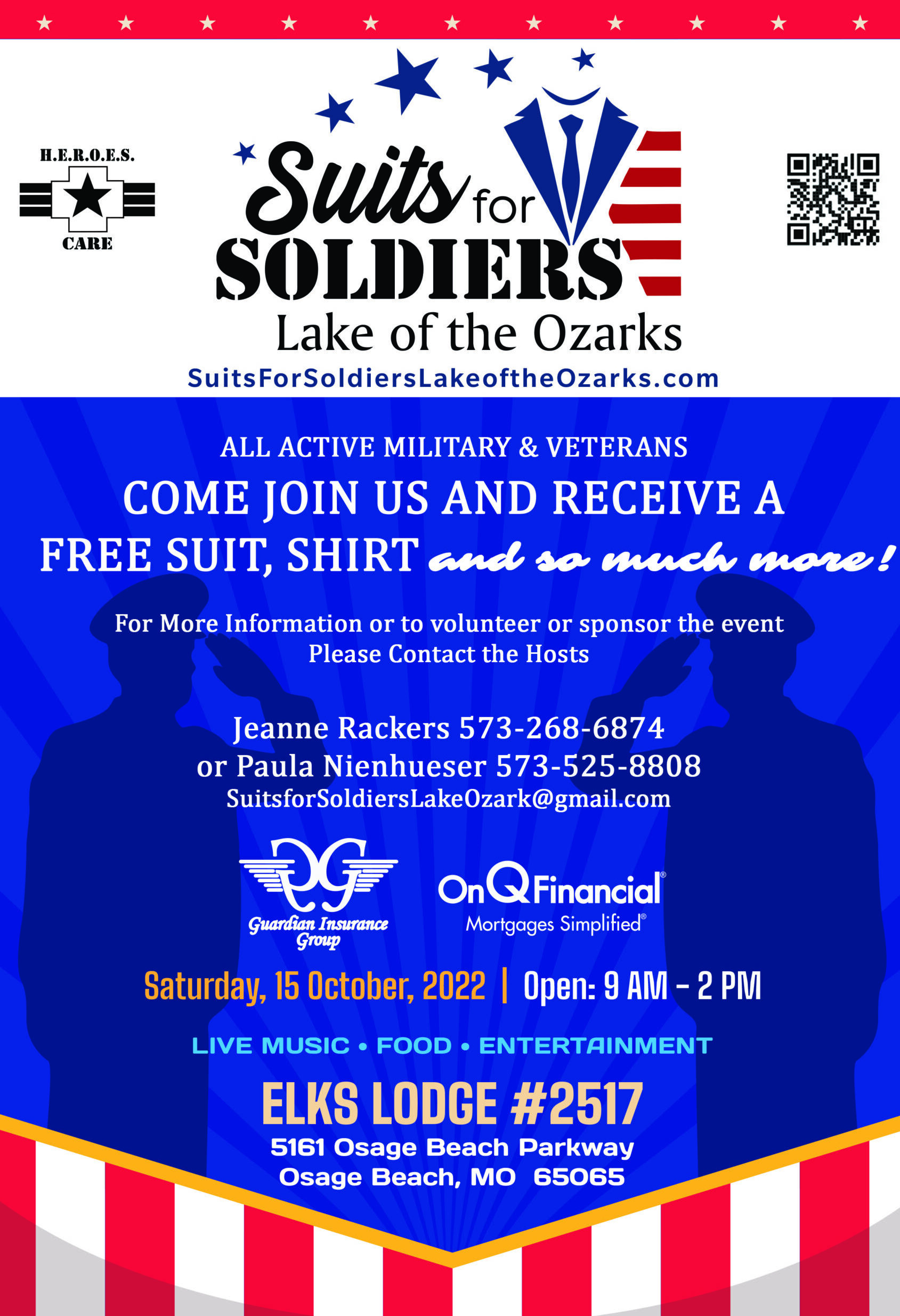 2022 Suits for Soldiers Flyer