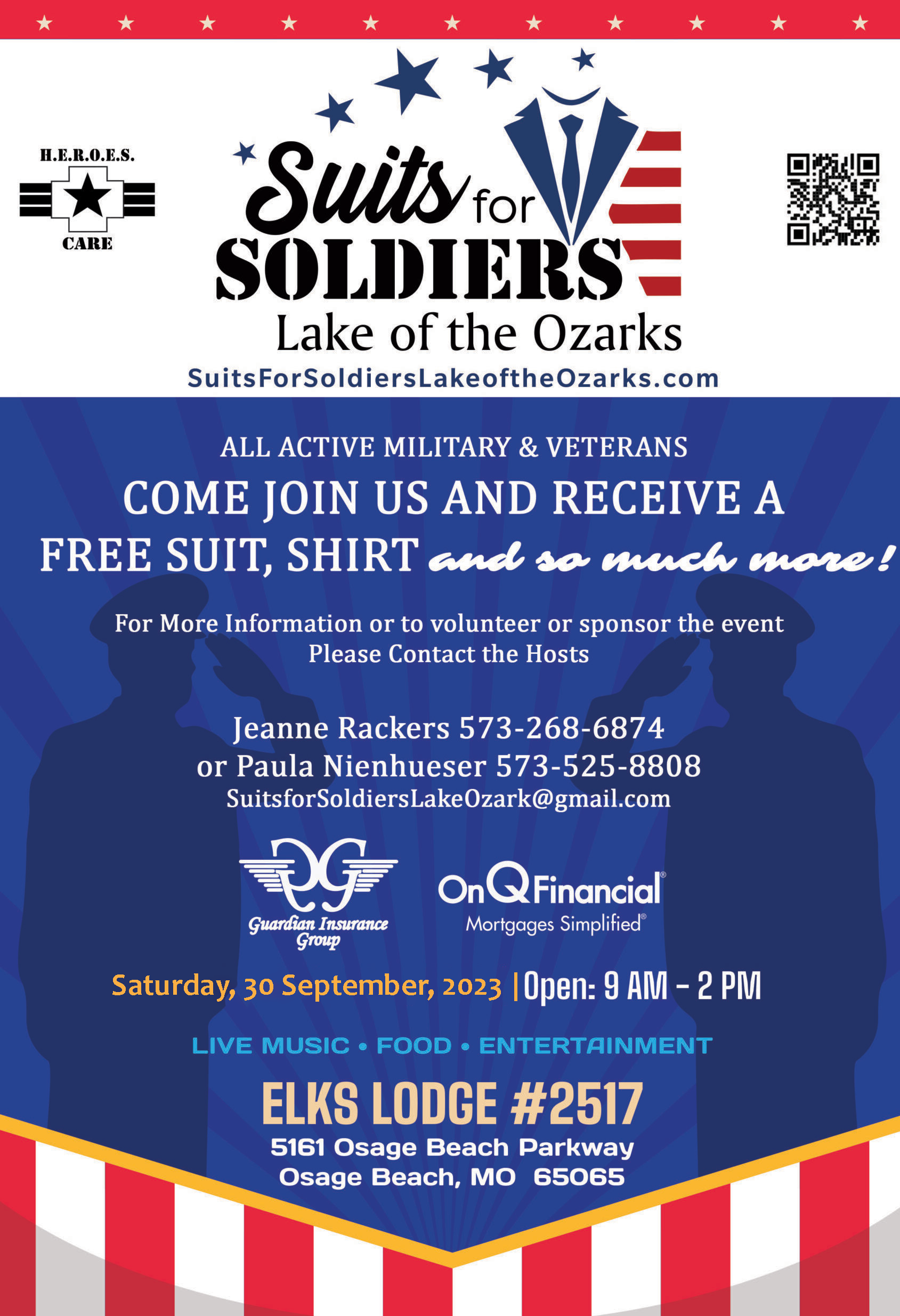 2022 Suits for Soldiers Flyer